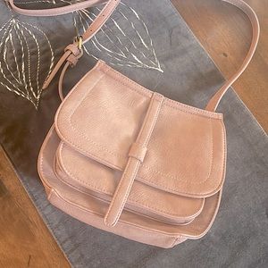 Adorable mauve colored crossbody from Anthropology